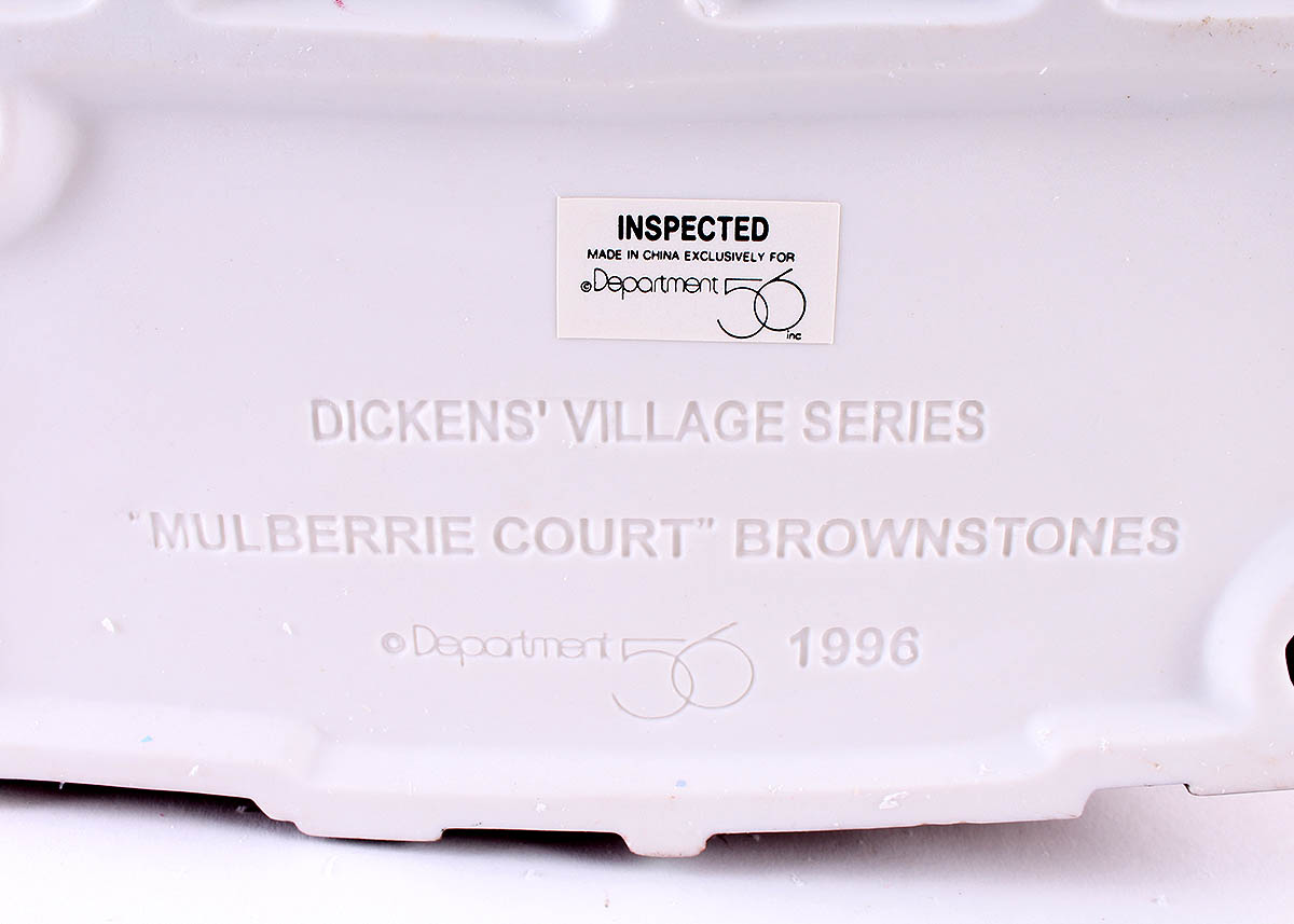 Department 56 Heritage Village Dickens' Village Series Apartments