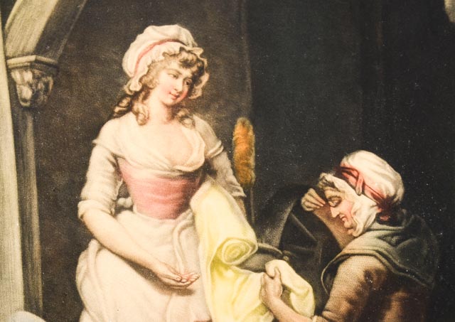 Eugene Tily Mezzotint