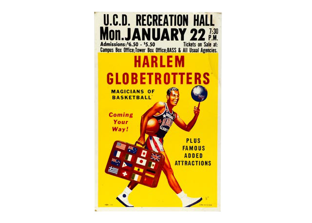 1960s Harlem Globetrotter Broadside