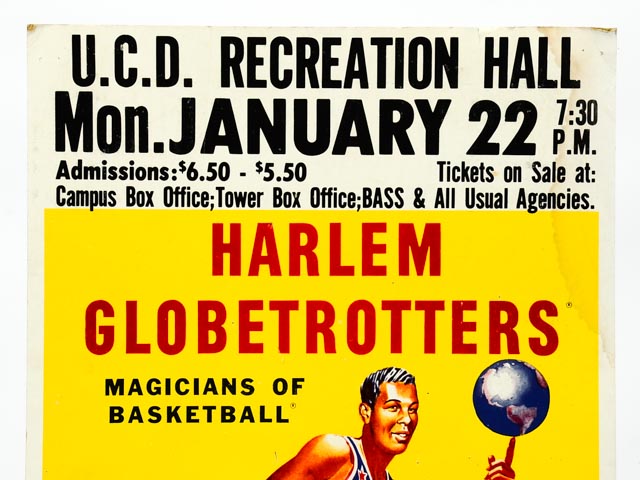 1960s Harlem Globetrotter Broadside