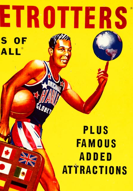 1960s Harlem Globetrotter Broadside