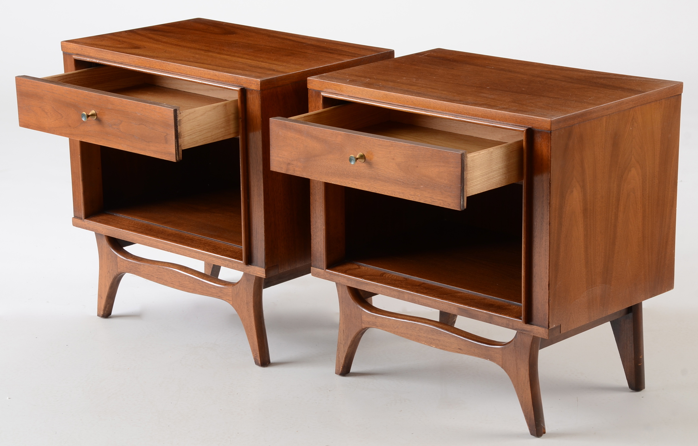 Pair of Danish Modern Style Nightstands
