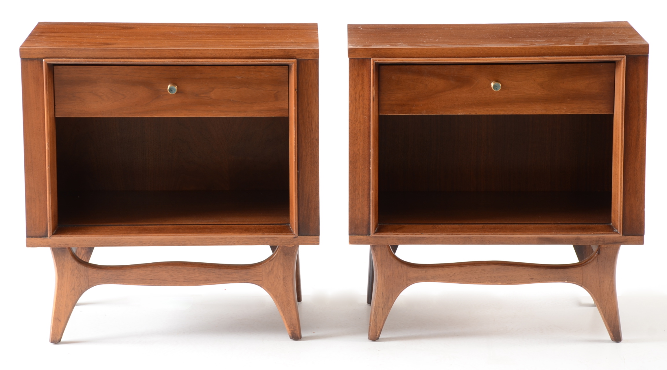 Pair of Danish Modern Style Nightstands