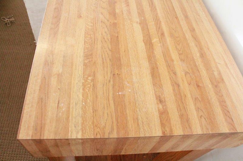 Butcher Block Veneer Island