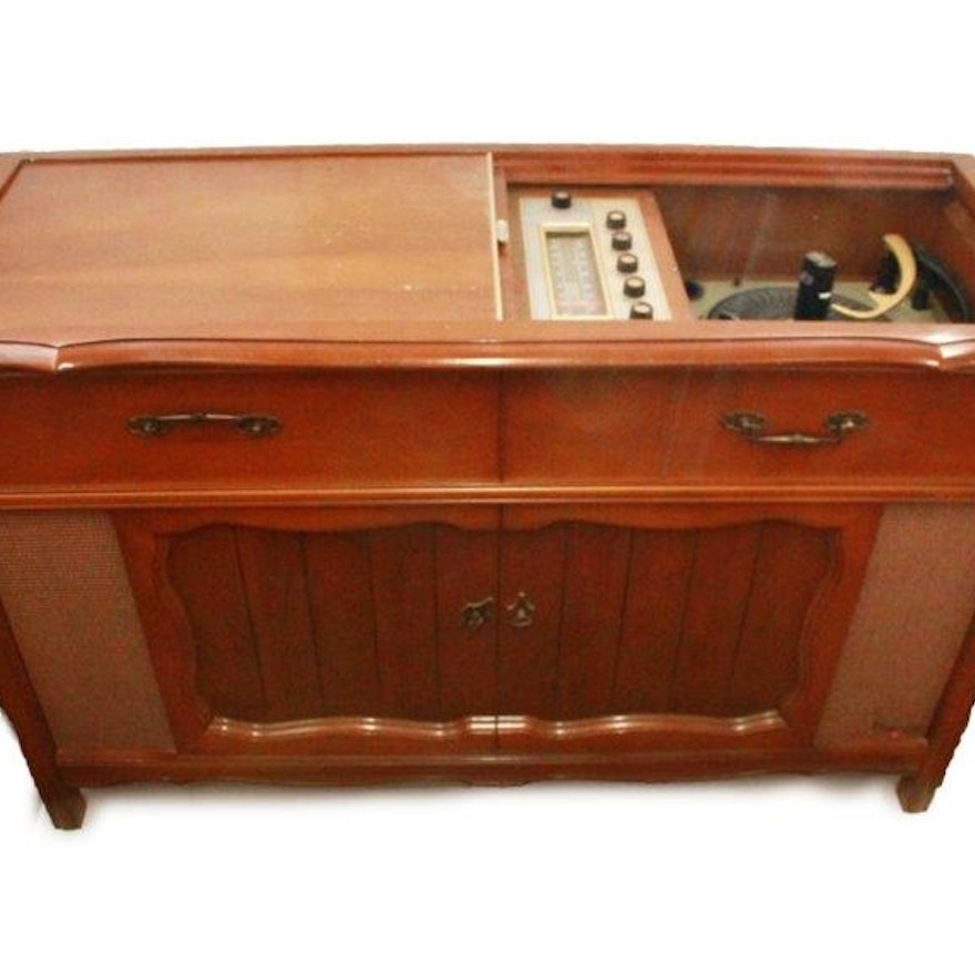 Magnavox Imperial Micromatic Record Player with Console