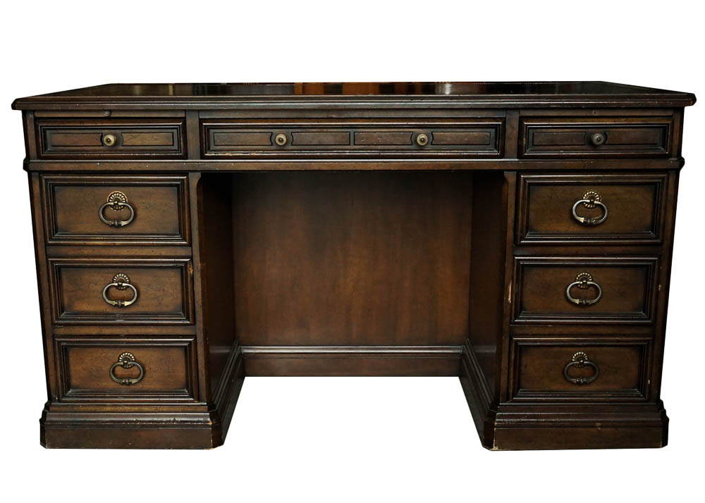 Sligh Pedestal Executive Desk