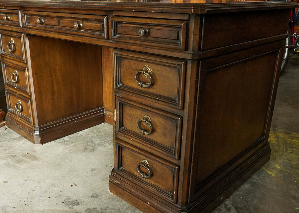 Sligh Pedestal Executive Desk