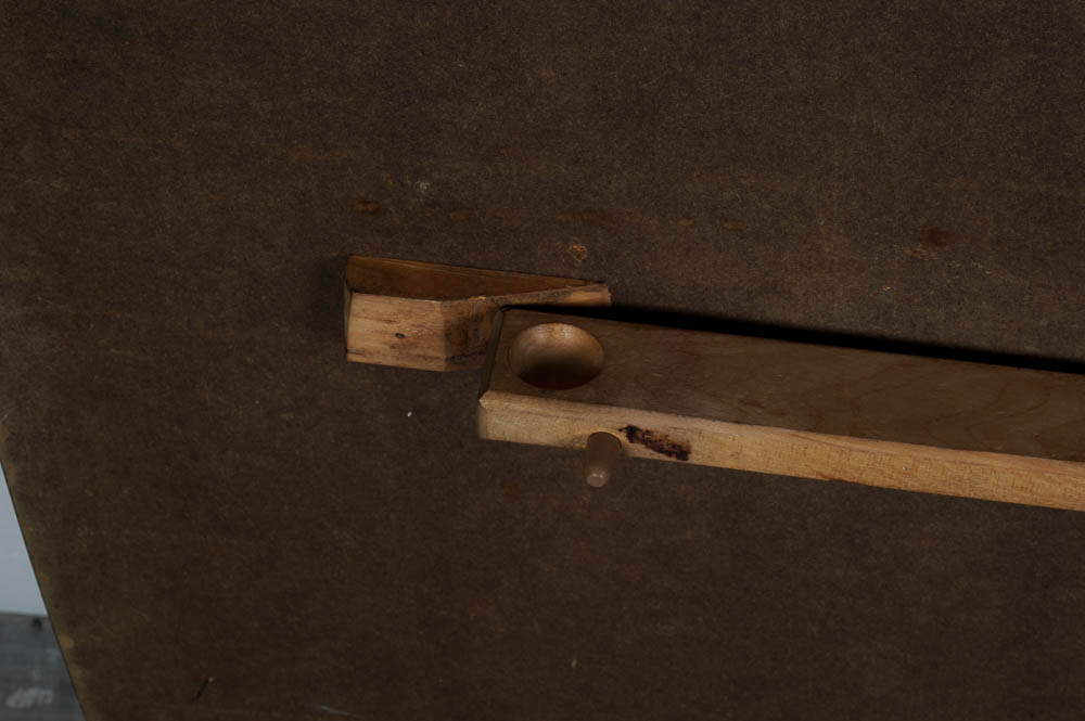 Solid Walnut Drop Leaf Dining Table and Side Chairs