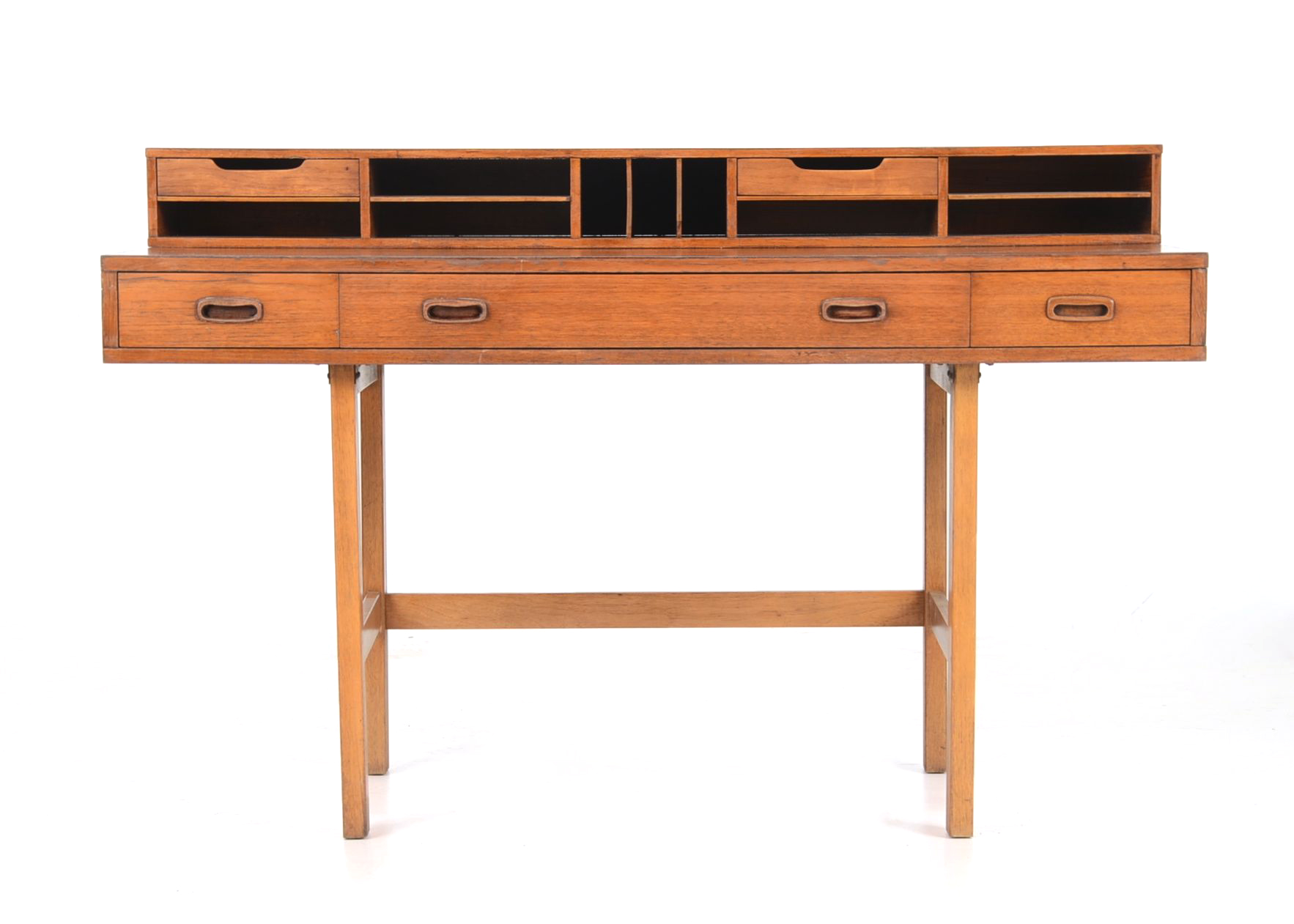 Danish Modern Teak Transitional Desk