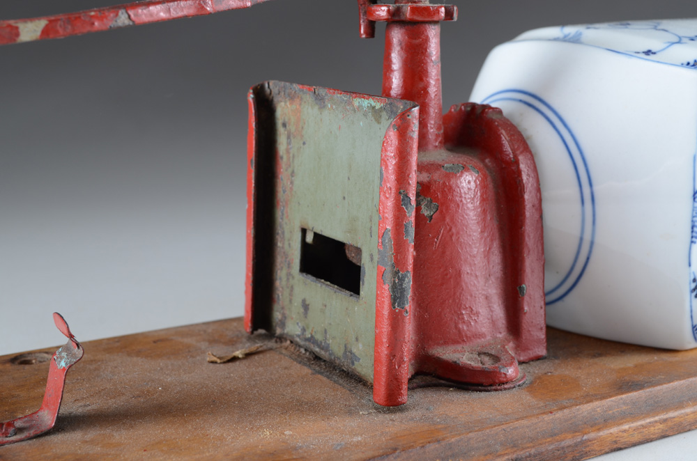 Blue Porcelain Coffee Wall Grinder