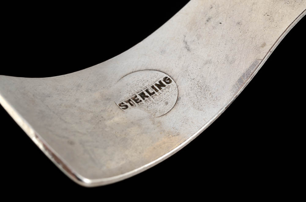 Native American Sterling and Turquoise Cuff Bracelet