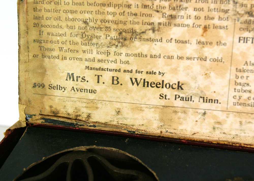 Vintage Mrs. Wheelock's Patty Irons