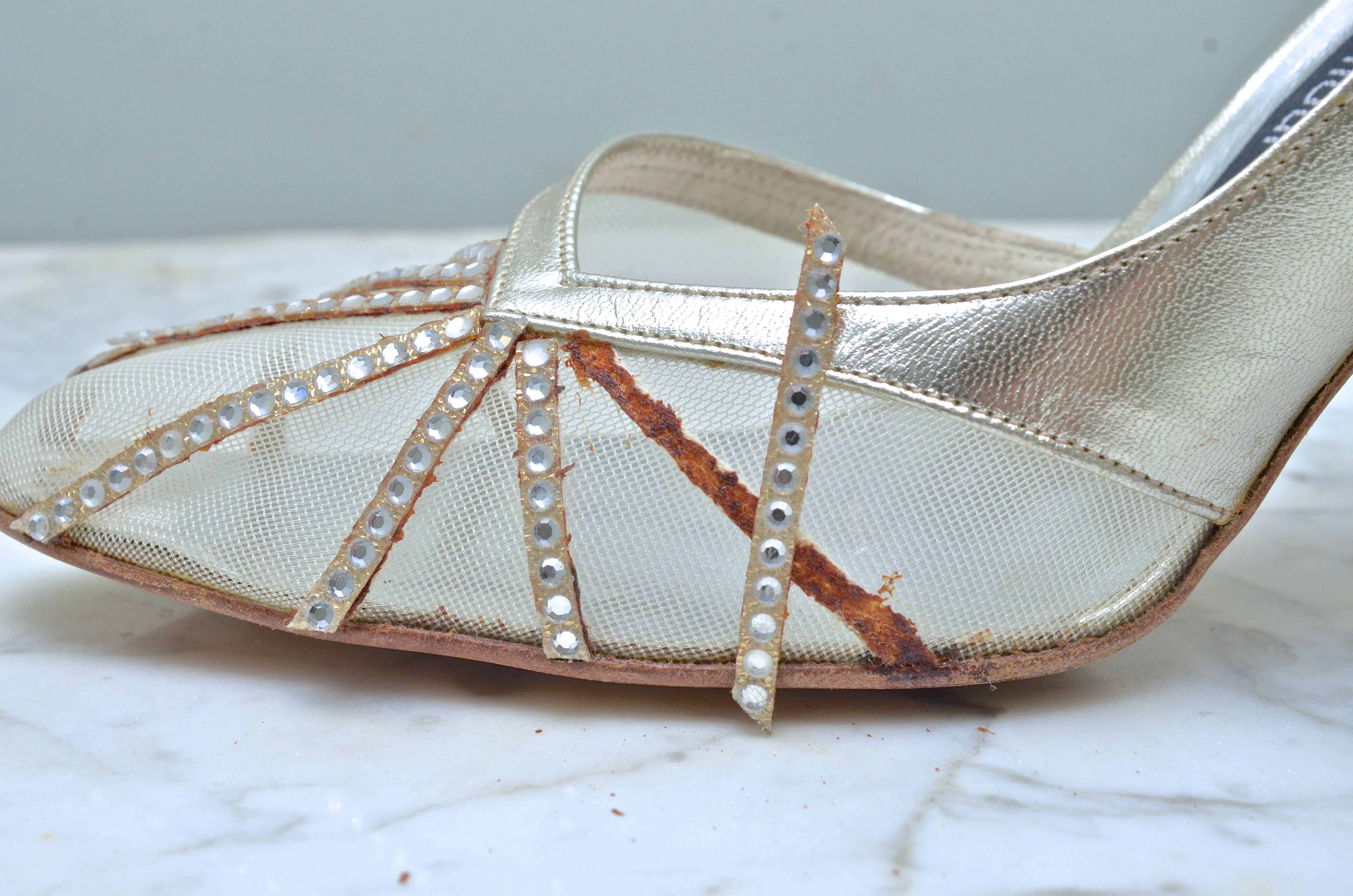 Collection of Vintage Rhinestone Stuart Weitzman Heels