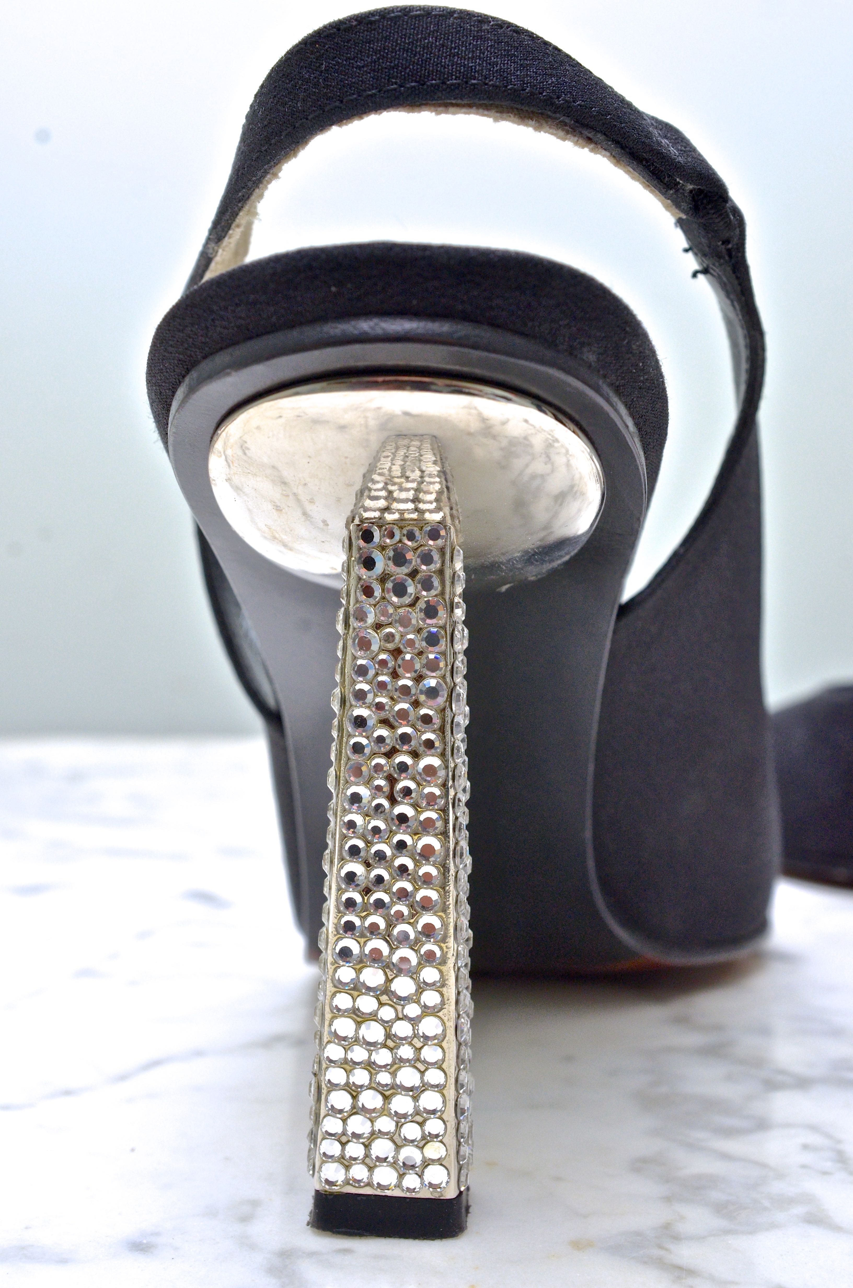 Collection of Vintage Rhinestone Stuart Weitzman Heels