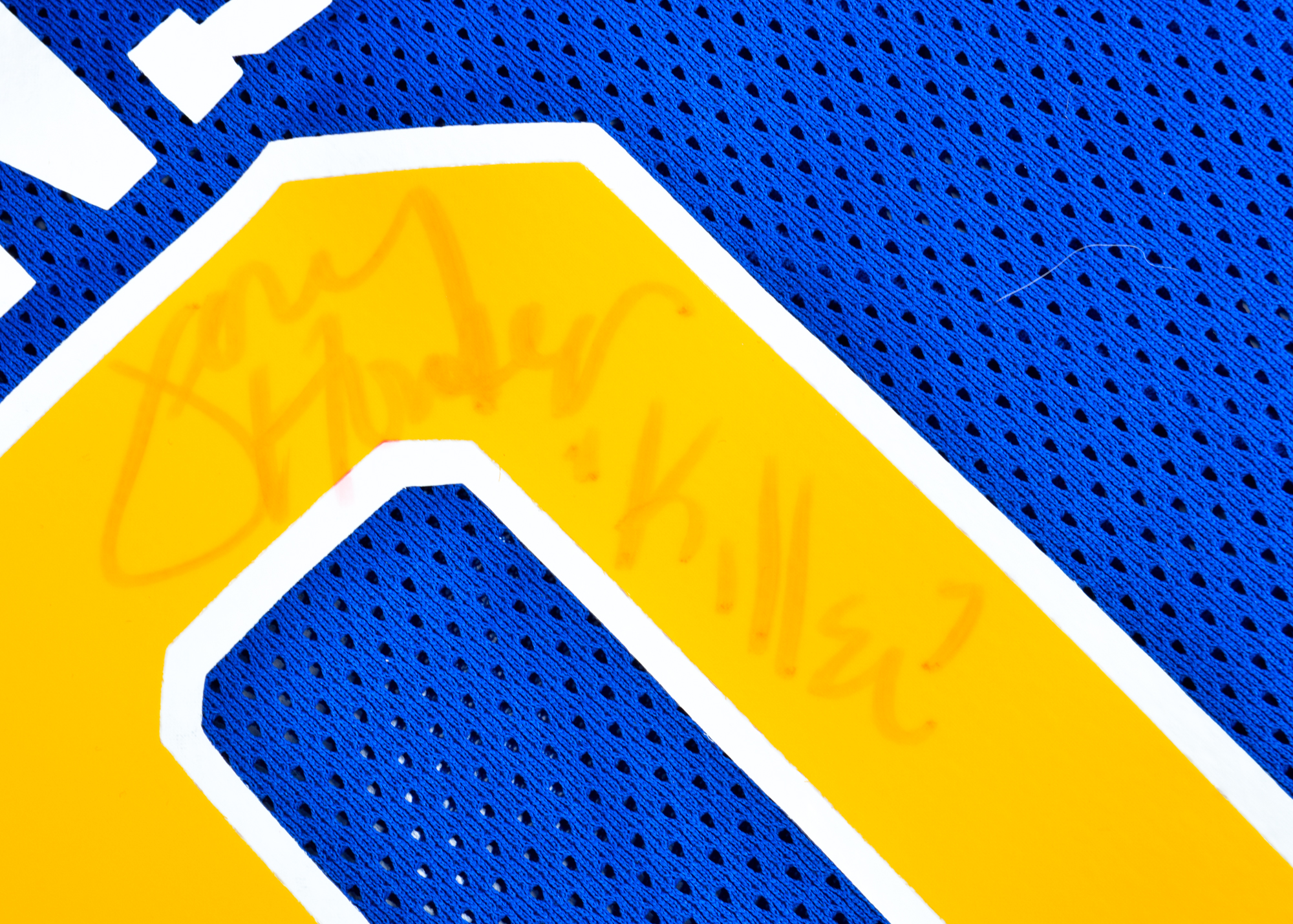 Signed Larkins Promotional Hockey Jersey from "Slap Shot" Film