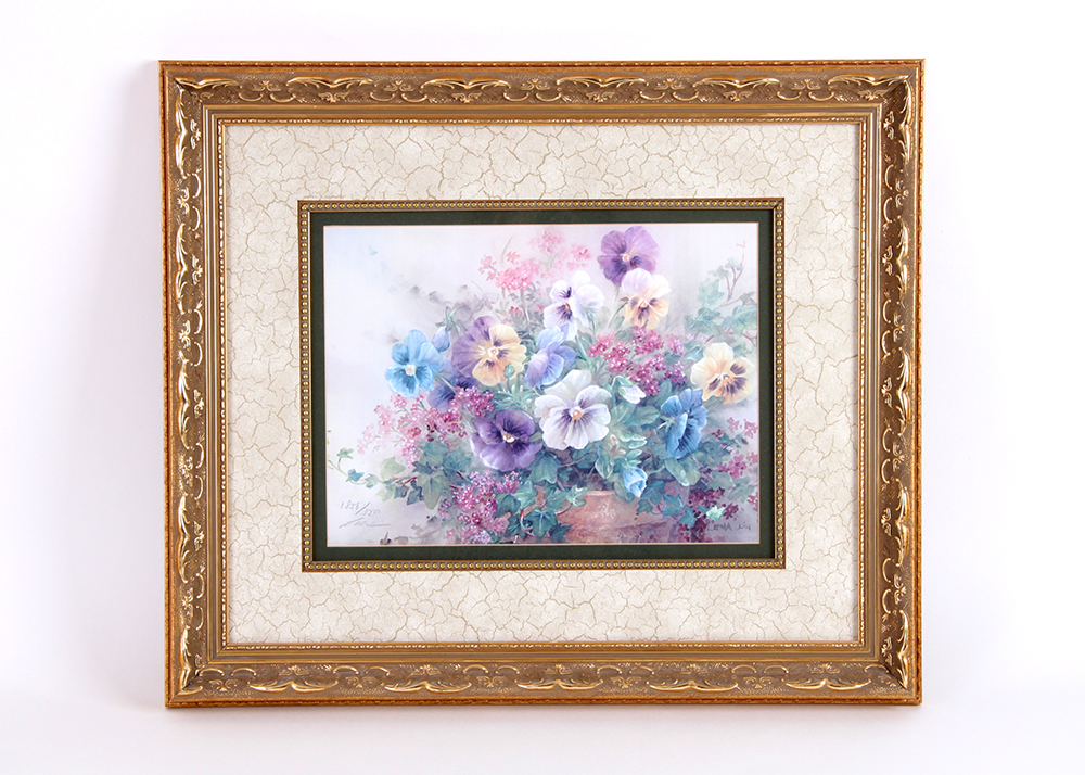 "Potted Pansies" by Lena Y. Liu