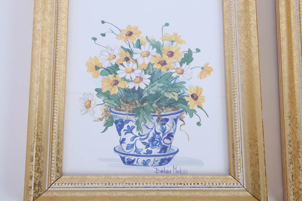 Set of Barbara Mock Offset Lithographs