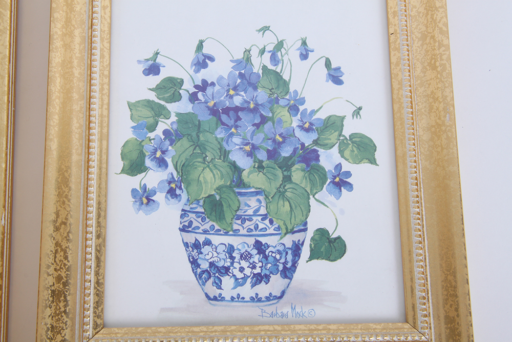 Set of Barbara Mock Offset Lithographs