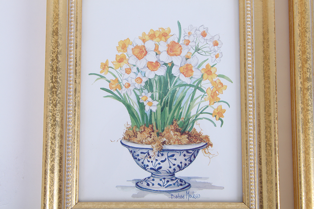 Set of Barbara Mock Offset Lithographs