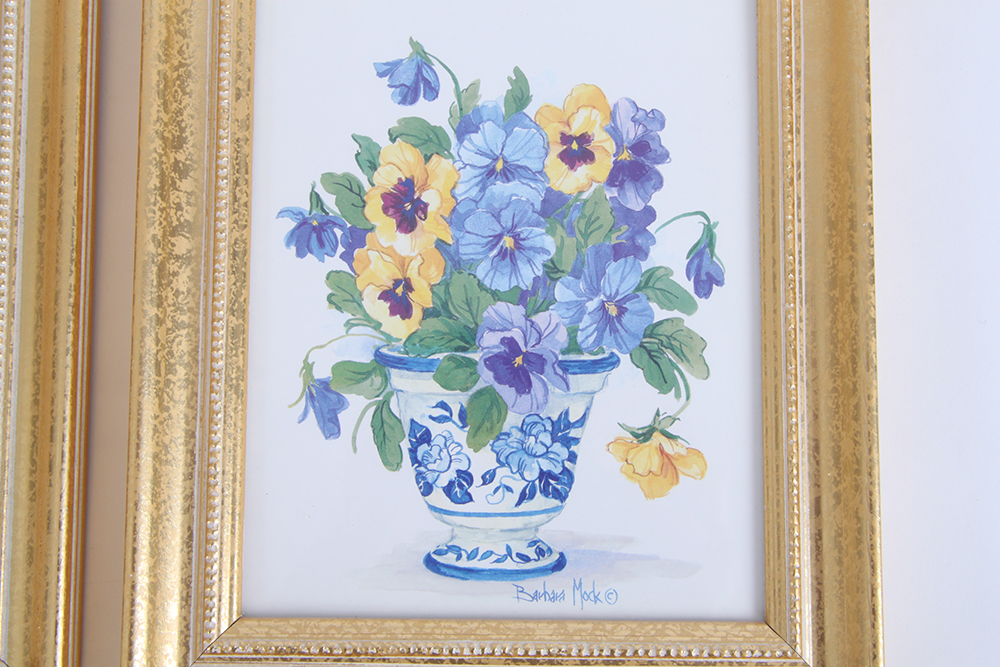 Set of Barbara Mock Offset Lithographs