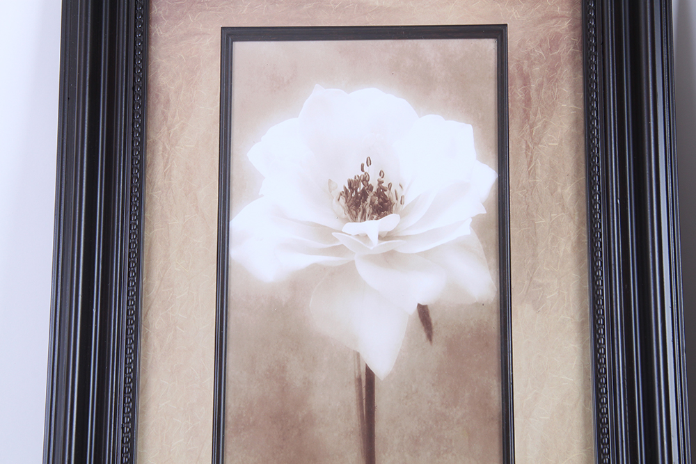 Trio of Christine Zalewski Floral Offset Lithographs