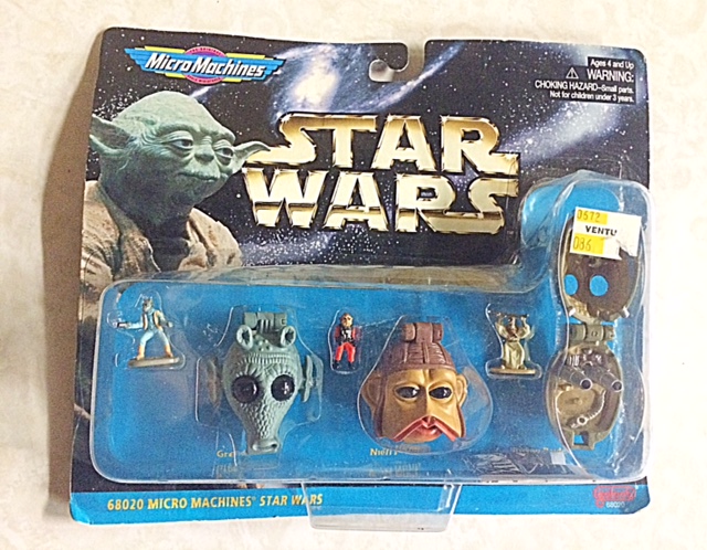 Set of Four 1996 Galoob Micro Machines "Star Wars" Collectables