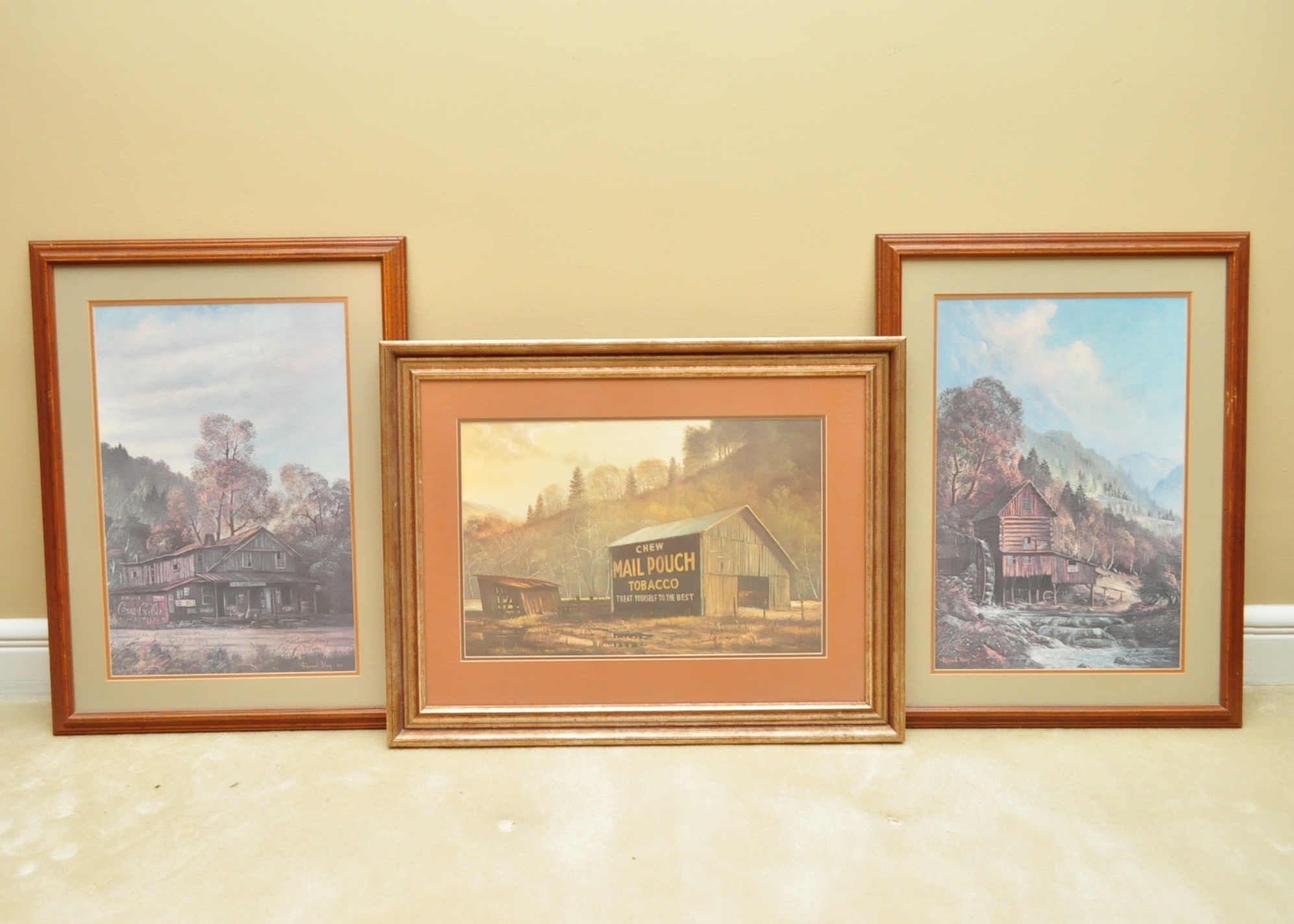 Set of Limited Edtion Russell May Signed Prints