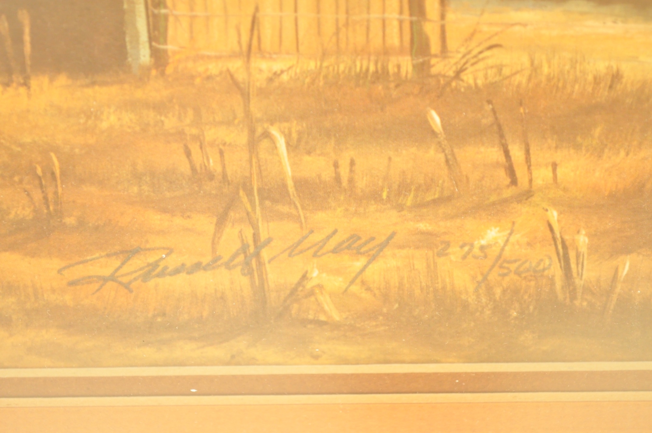 Set of Limited Edtion Russell May Signed Prints