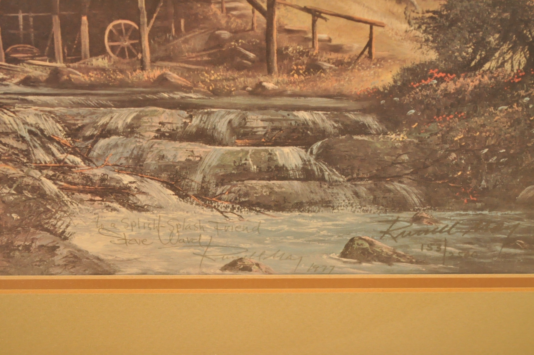 Set of Limited Edtion Russell May Signed Prints