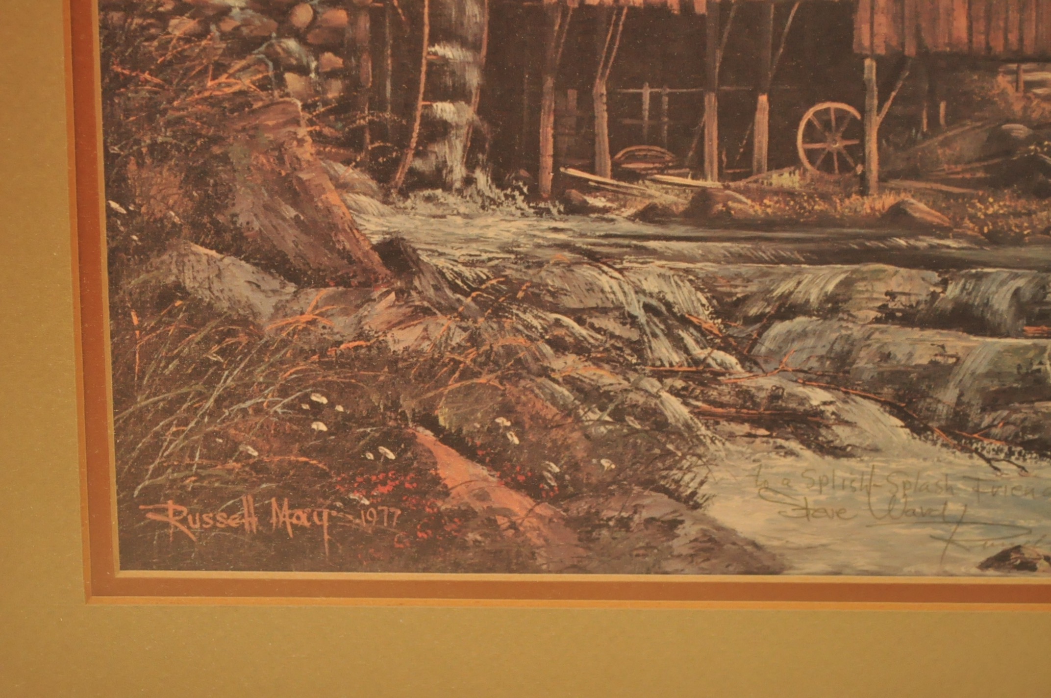 Set of Limited Edtion Russell May Signed Prints