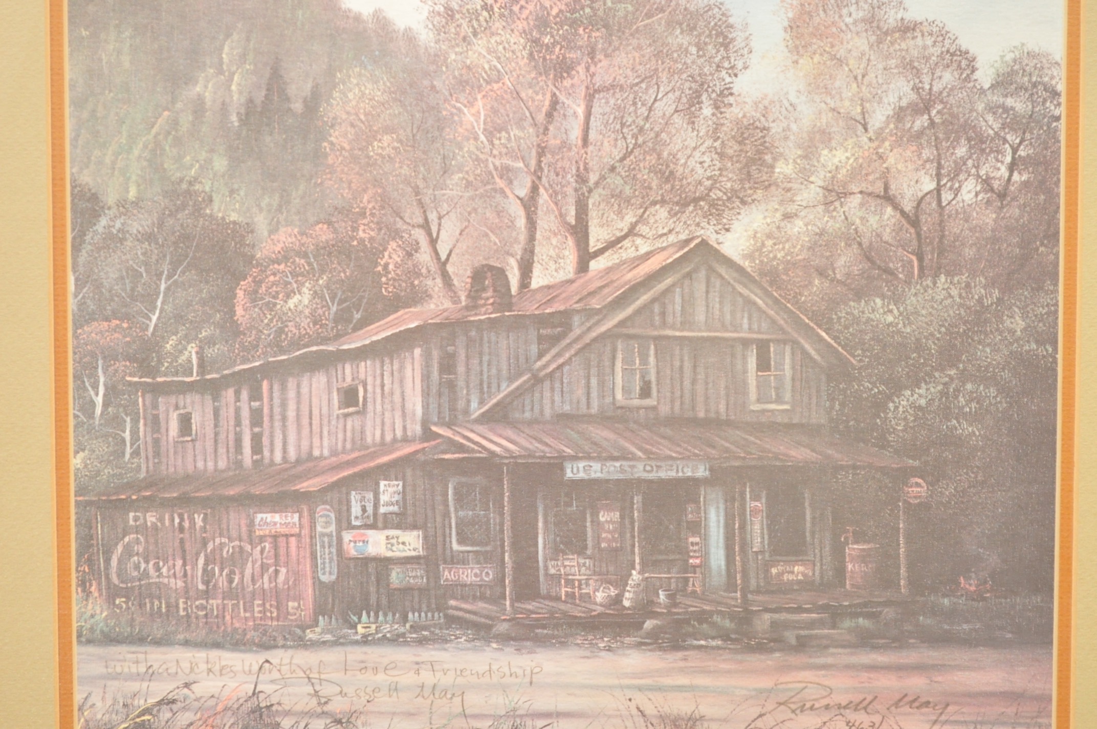 Set of Limited Edtion Russell May Signed Prints