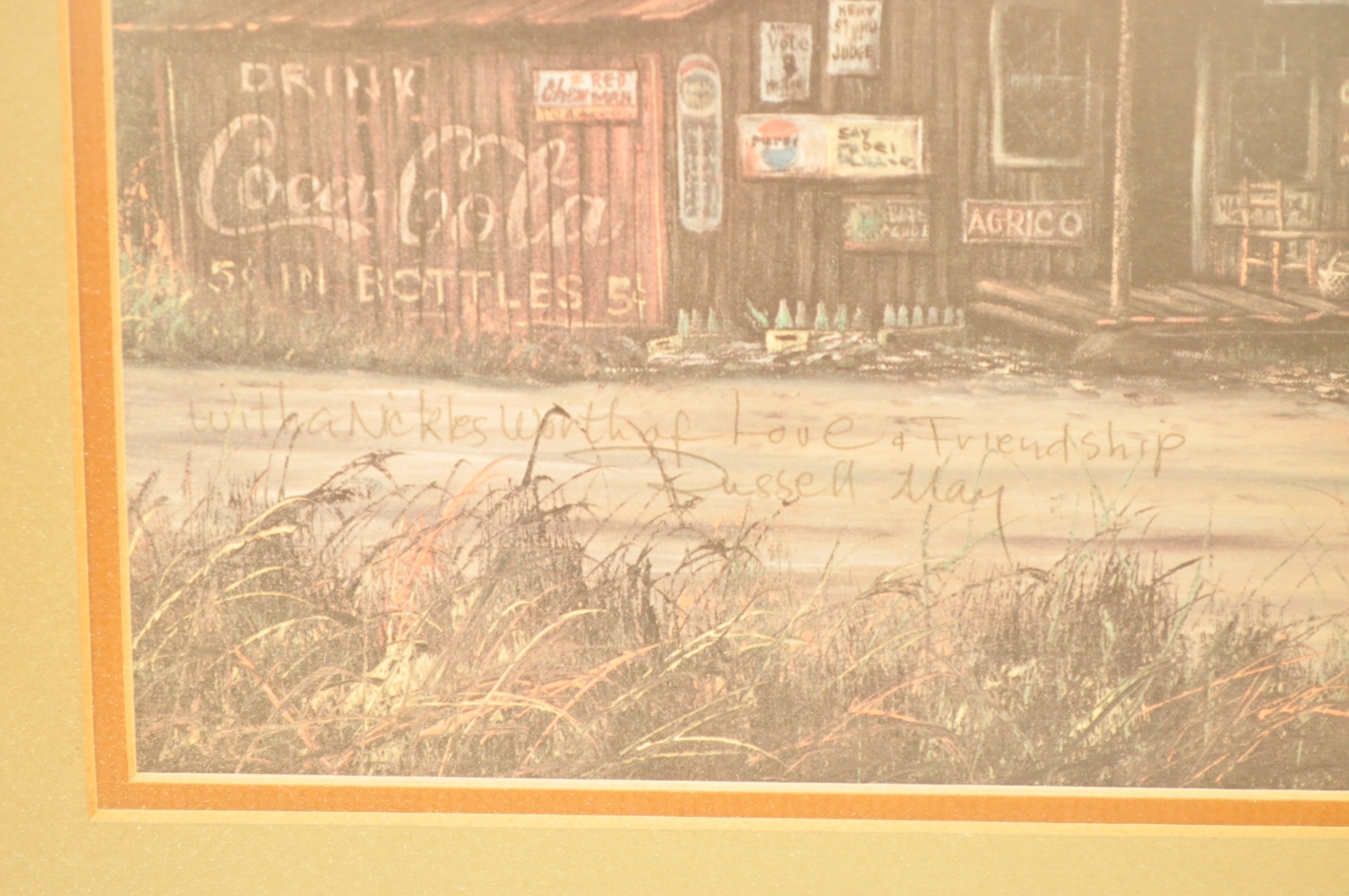 Set of Limited Edtion Russell May Signed Prints