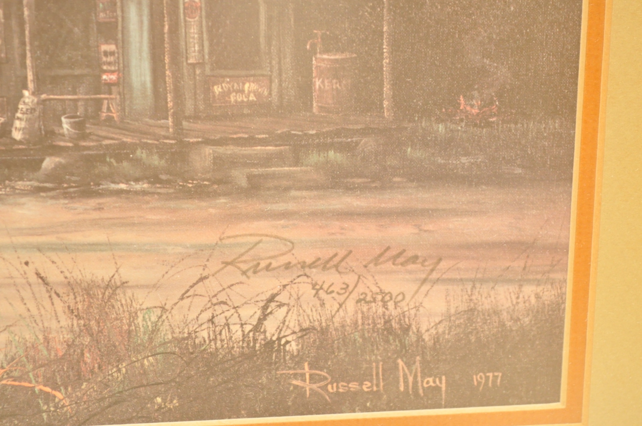 Set of Limited Edtion Russell May Signed Prints
