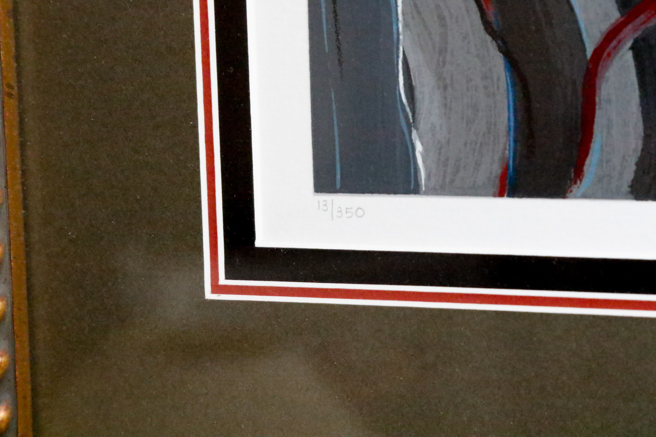 Signed and Numbered "Woman To Market" Itzchak Tarkay Serigraph