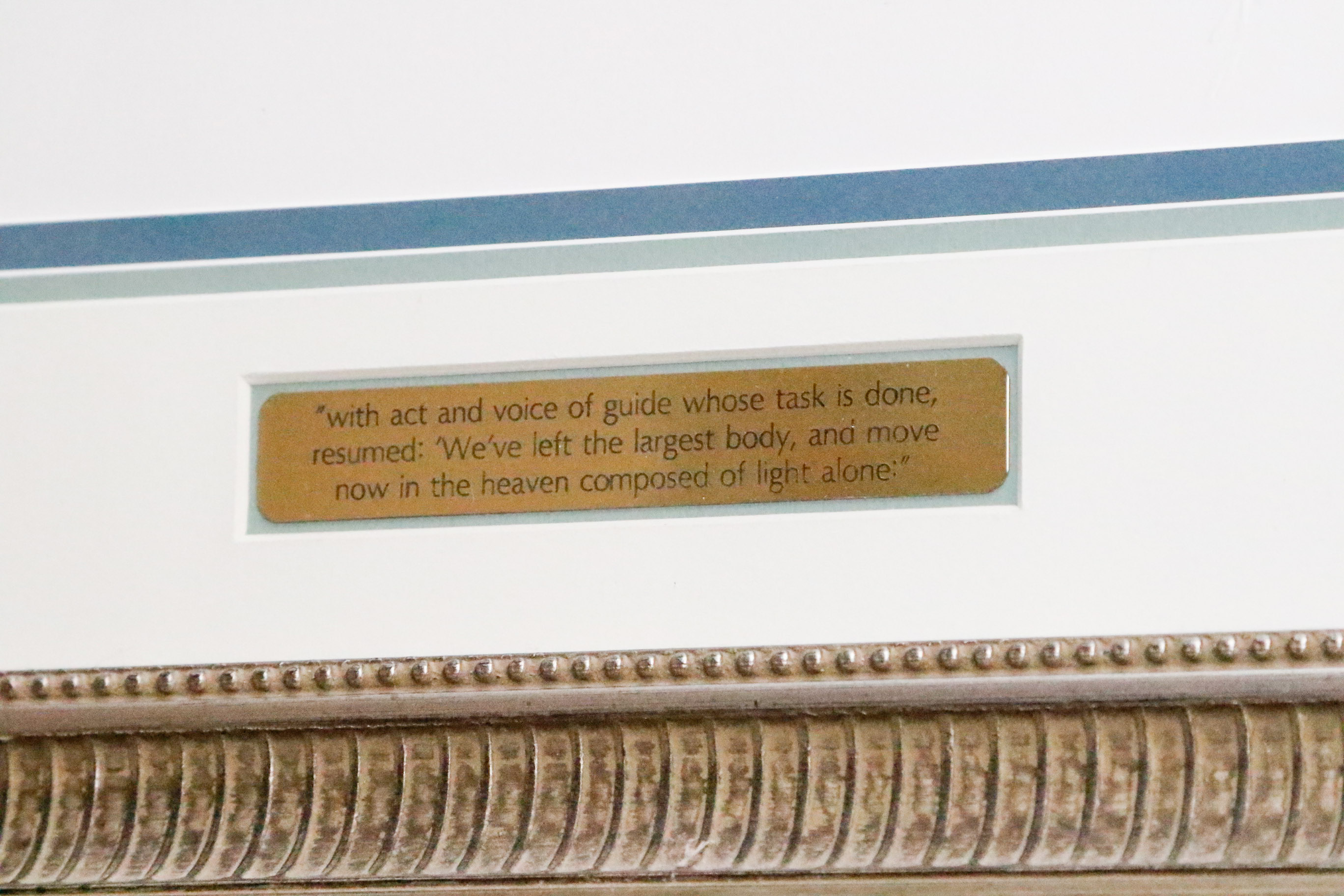 Salvador Dali "The Divine Comedy Paradise" Woodcut