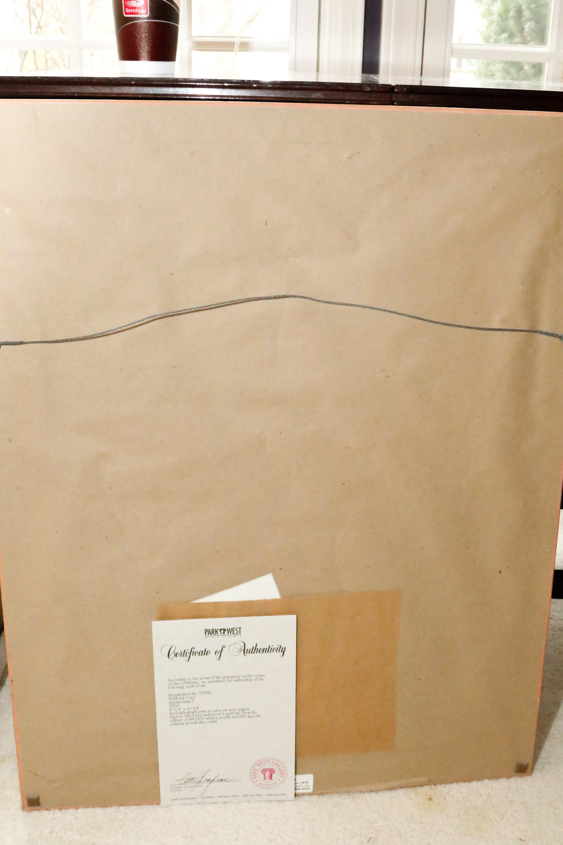 Gary Benfield "Appasionata 1" Signed Seriolithograph