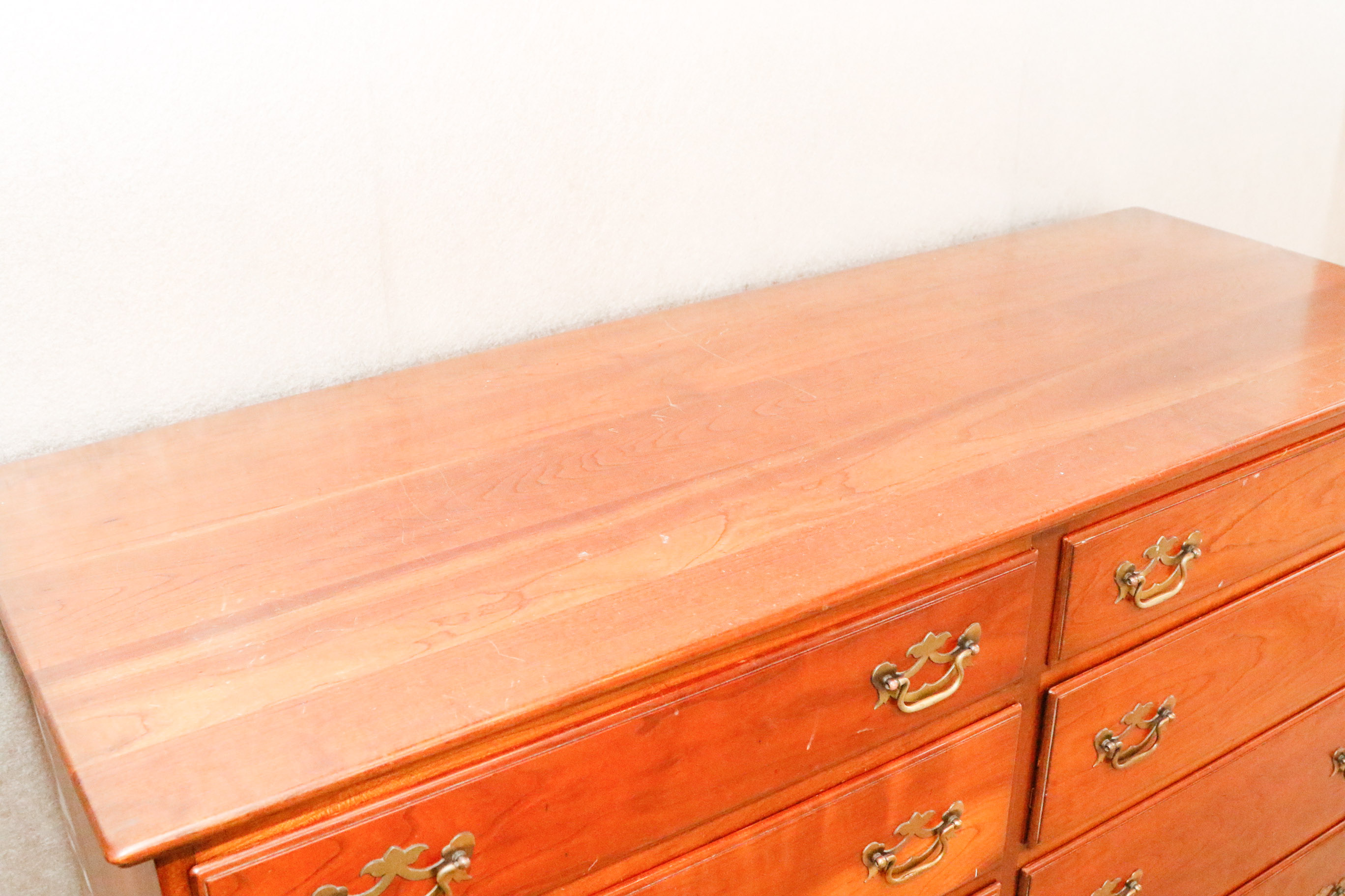 Stickley Cherry Valley Dresser With Mirror