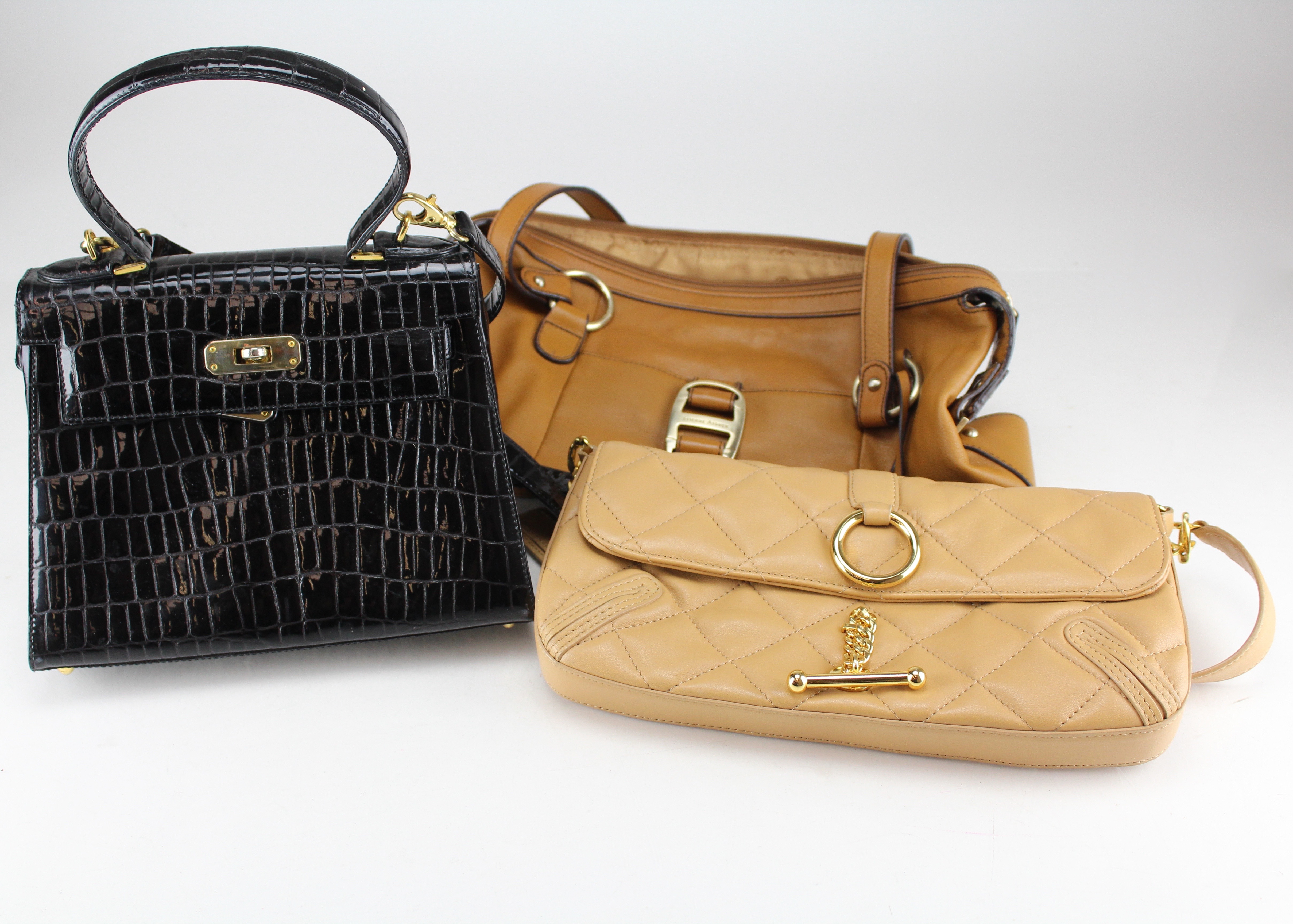 Etienne Aigner, Bruno Magli, and Antonio Melani Purses