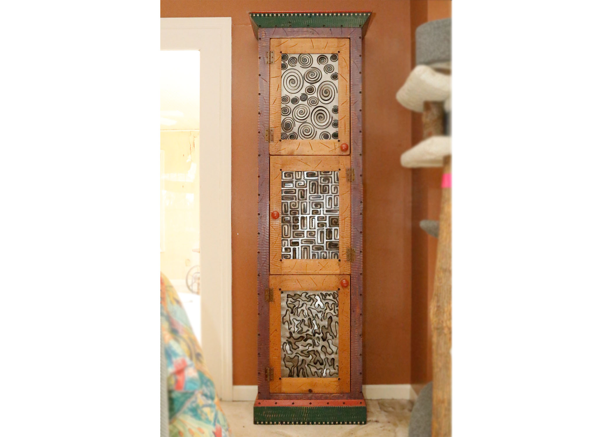 Three Door Cupboard by Shoestring Creations