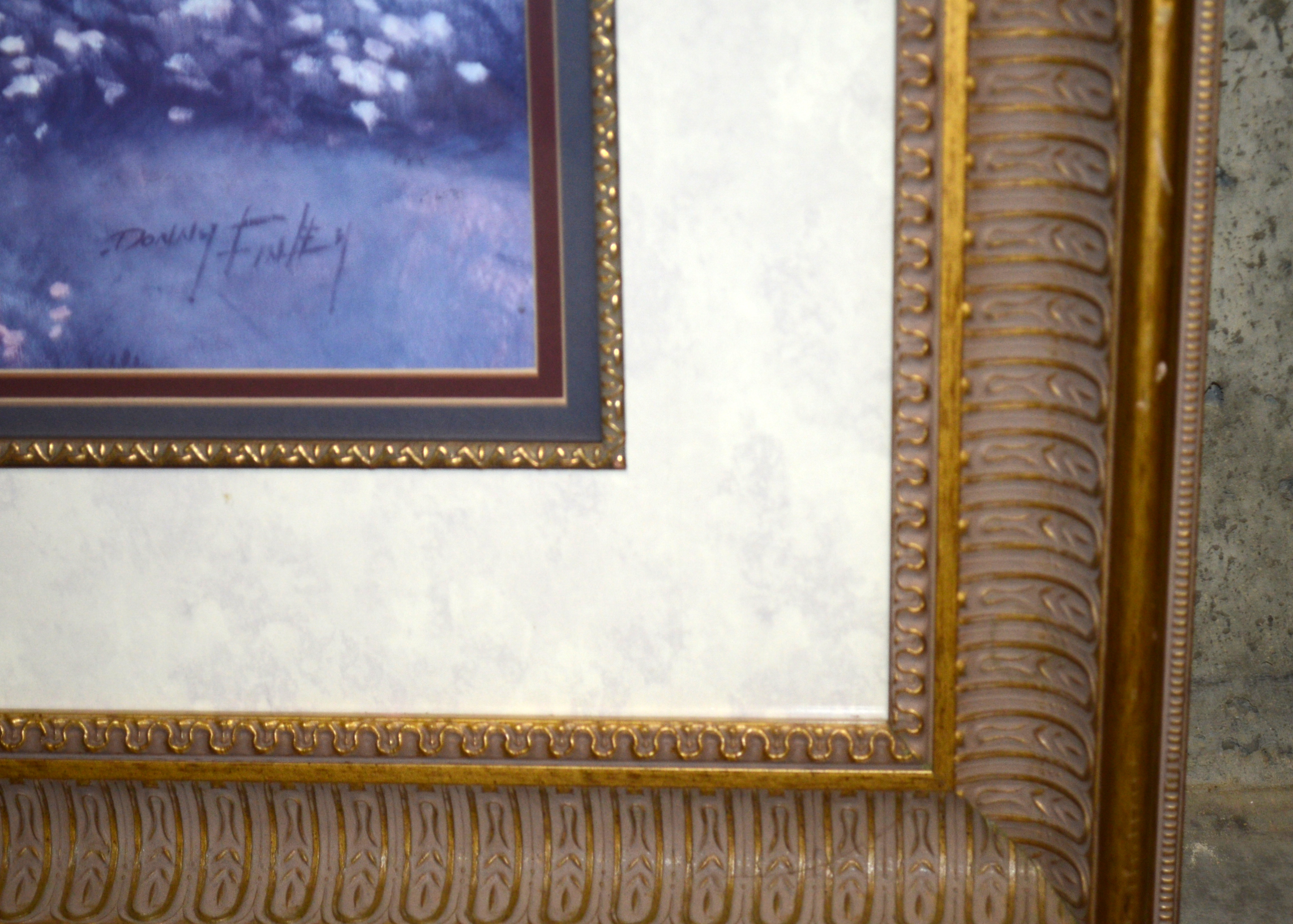 Donny Finley Offset Lithograph Titled "Jeweled Doorway"