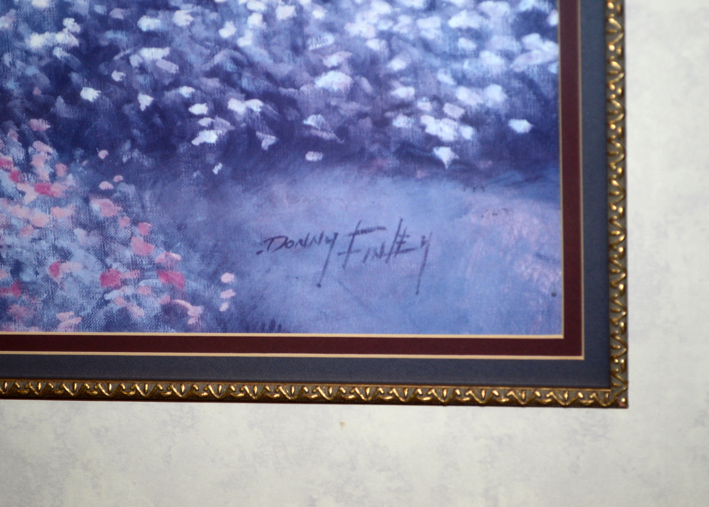 Donny Finley Offset Lithograph Titled "Jeweled Doorway"