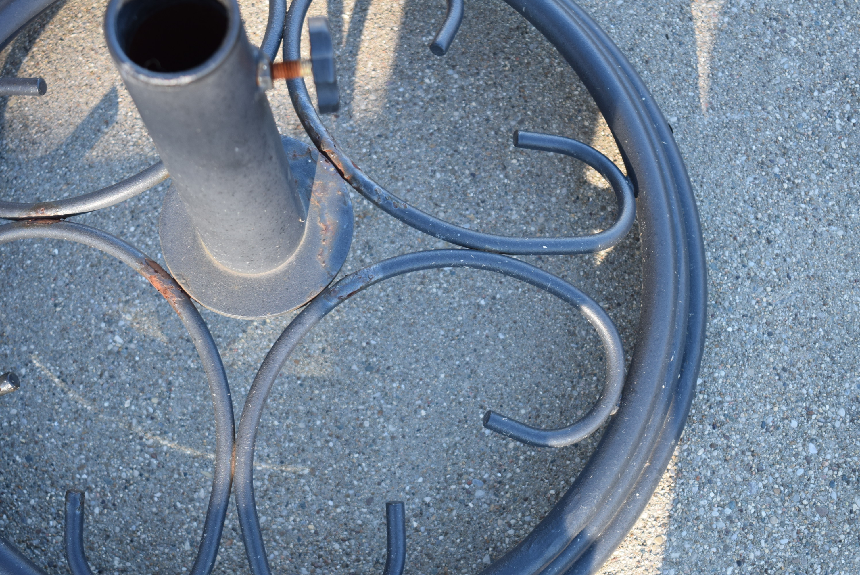 Wrought Iron Umbrella Stand