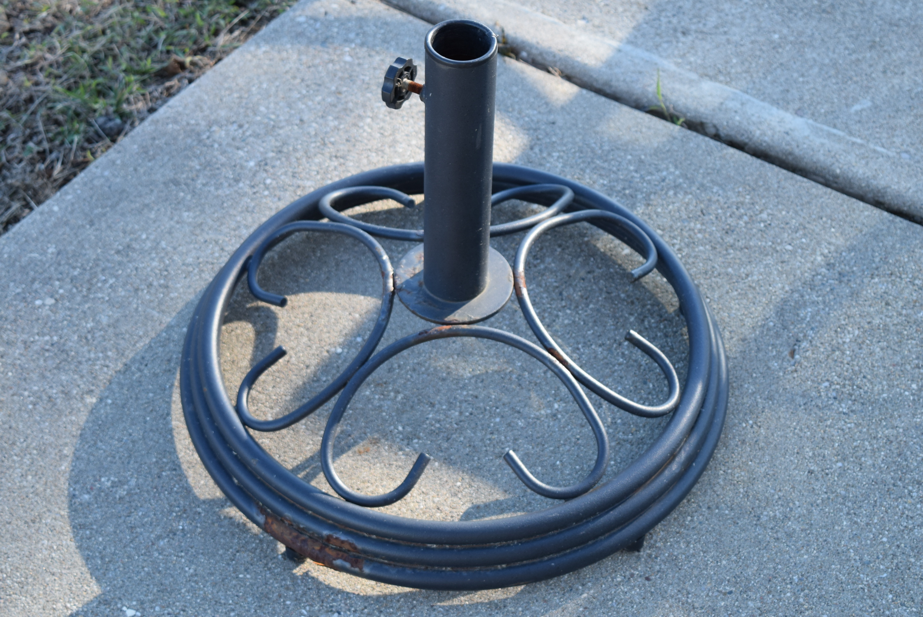 Wrought Iron Umbrella Stand