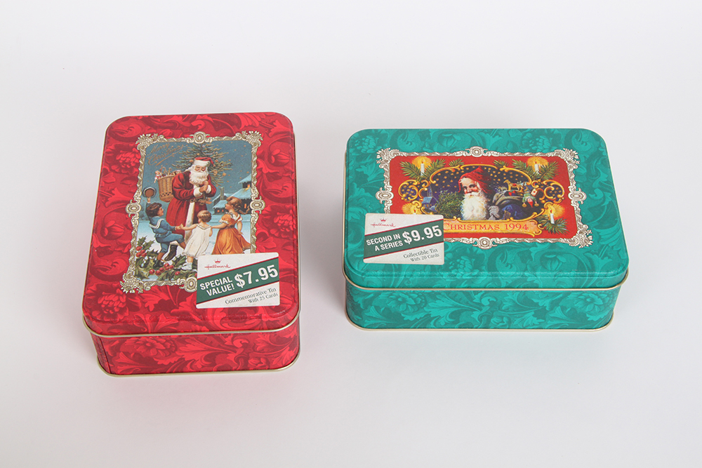 Selection of Christmas Tins