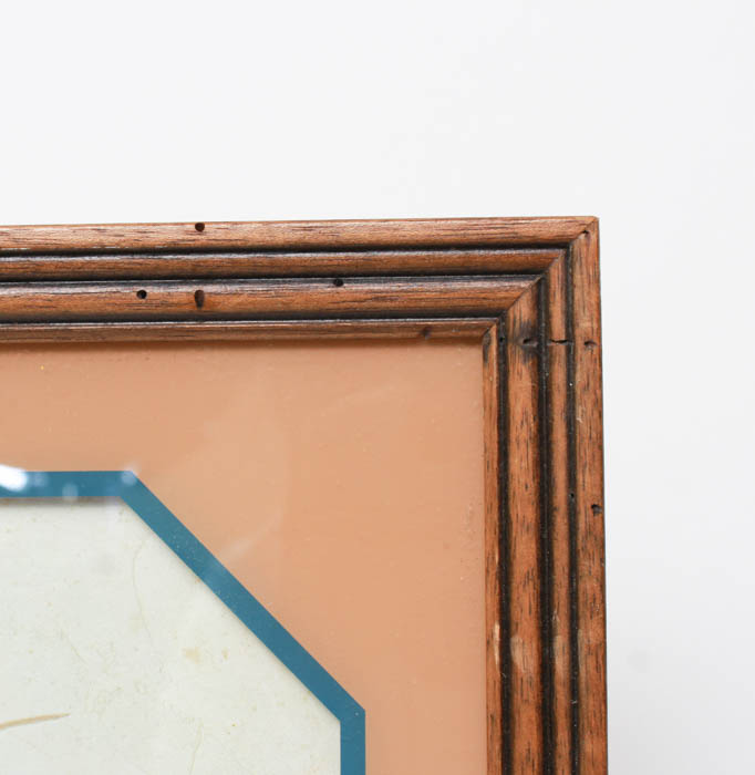 Framed Margie Morrow Lithograph