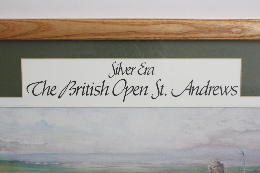 Pair of Commemorative British Open Golf Prints