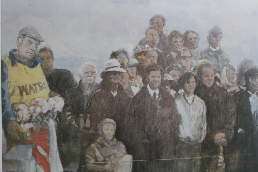 Pair of Commemorative British Open Golf Prints