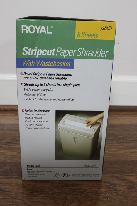 Royal Paper Shredder