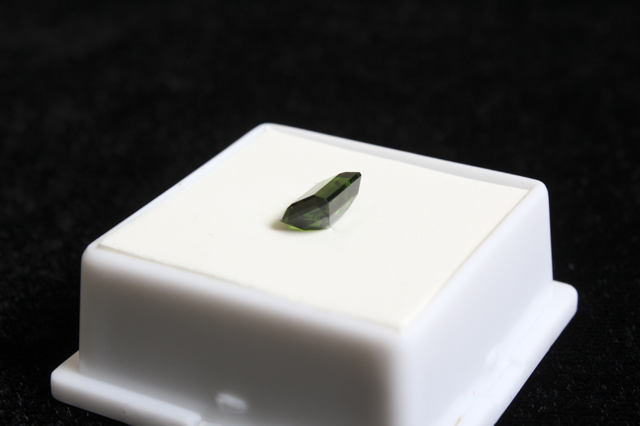 Emerald Cut Diopside Stone