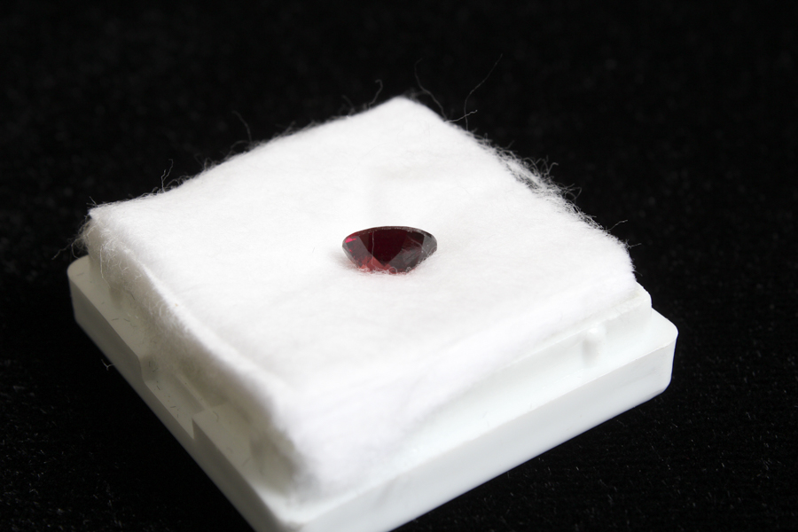 Red Oval Cut Garnet Stone